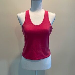 Salsa Brand Hot Pink Racerback Top. Vintage. Y2K